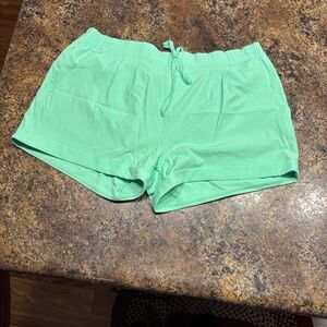 ZYIA Light Green Athletic Shorts